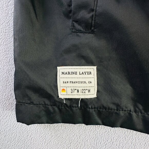 Marine Layer Stinson Jacket XL Coach Retro Pelican San Fran Outerwear Windbreake - Picture 2 of 11